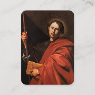 Der Apostel St. James, die große Gebetskarte Visitenkarte