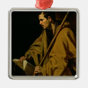 Der Apostel St Thomas, c.1619-20 Ornament Aus Metall