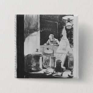 Der Apotheker Homais Button