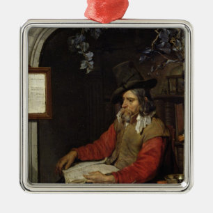 Der Apotheker oder, der Chemiker Silbernes Ornament