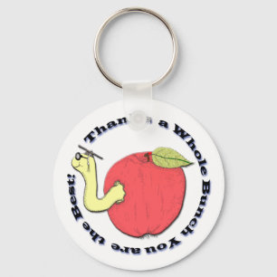 Der Apple-Schlüsselanhänger des Lehrers Schlüsselanhänger