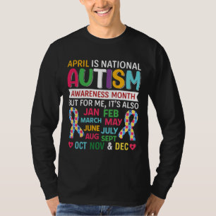 Der April ist der Monat des nationalen Autismus-Be T-Shirt