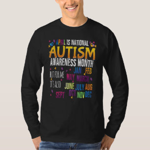 Der April ist ein Monat des nationalen Autismus-Be T-Shirt