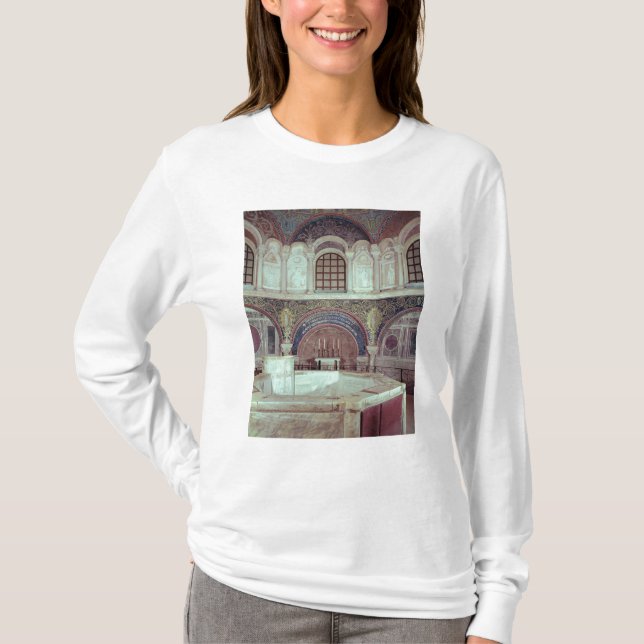 Der Apse mit dem baptismal Schriftart T-Shirt (Vorderseite)
