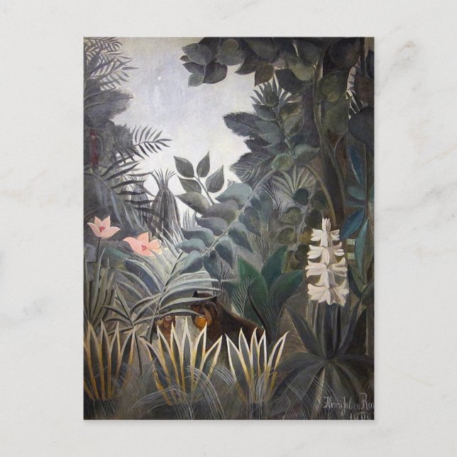 Der Äquatorialdschungel Postkarte (Vorderseite)
