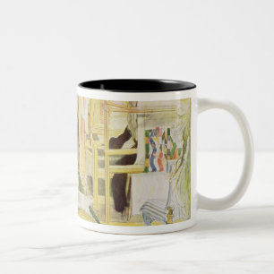 Der Arbeitsraum, Kneipe. in "Lasst Licht Hinin" Zweifarbige Tasse