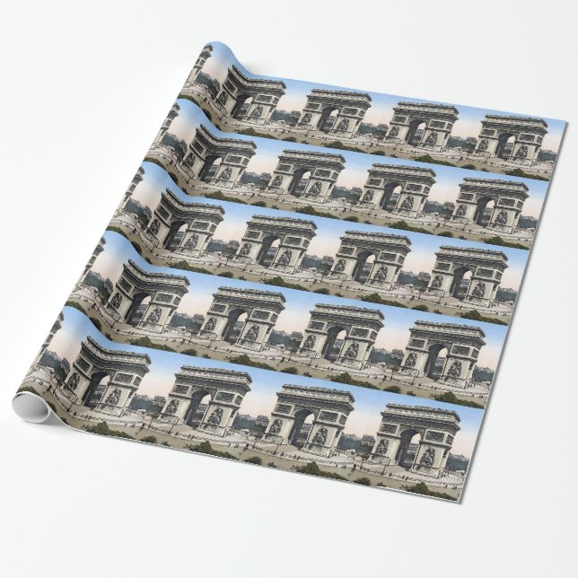 Der Arc de Triomphe - De l'Etoile Geschenkpapier (Ungerollt)