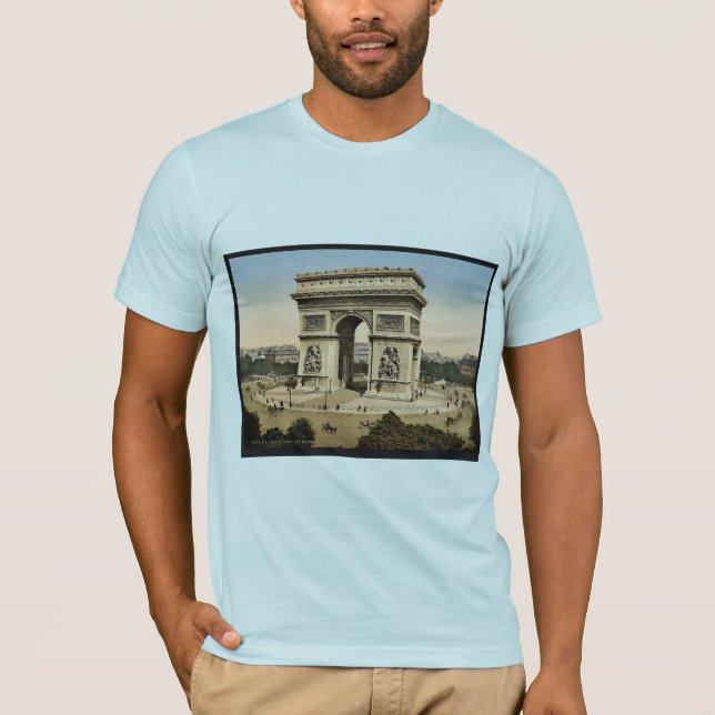 Der Arc de Triomphe, De l'Etoile, Paris, T-Shirt (Vorderseite)