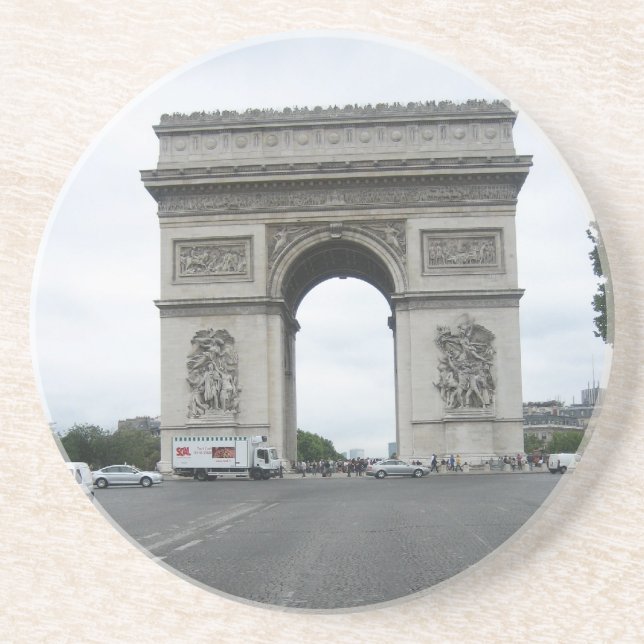 Der Arc de Triomphe Getränkeuntersetzer (Vorne)