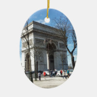 Der Arc de Triomphe, Paris, Frankreich