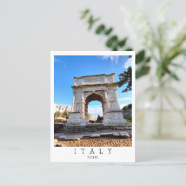 Der Arch des Titus, Rom, Italien Postkarte