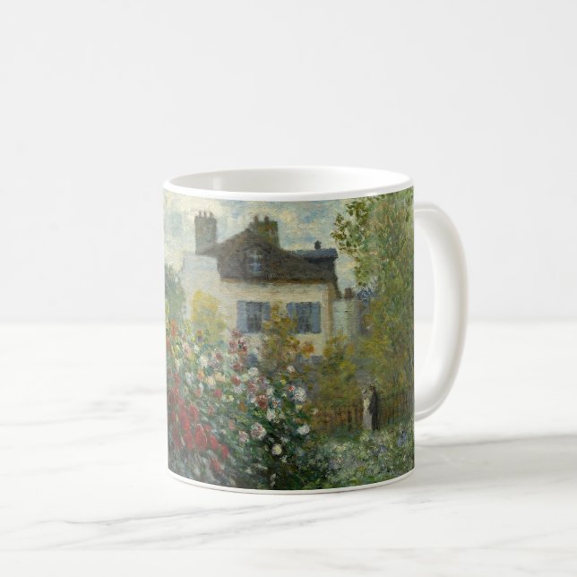 Der argentinische Künstlergarten Claude Monet Kaffeetasse (VorderseiteRechts)