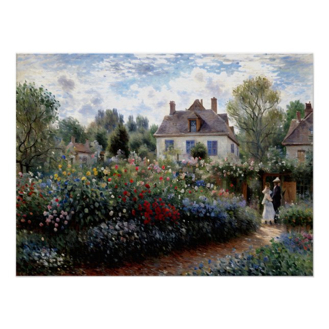Der argentinische Künstlergarten Poster (Vorderseite)