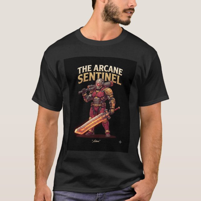 Der Arkane Wächter T-Shirt (Vorderseite)