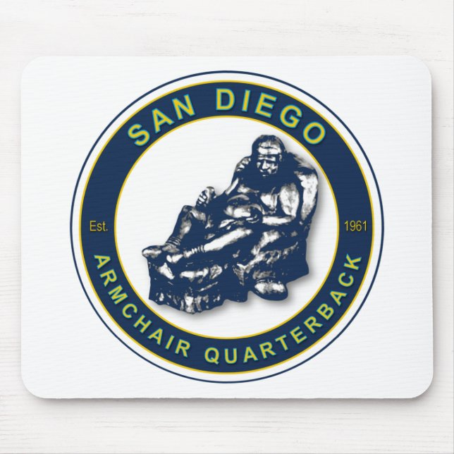 DER ARMSTUHL QB - San Diego Mousepad (Vorne)