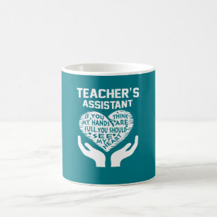 Der Assistent des Lehrers Kaffeetasse