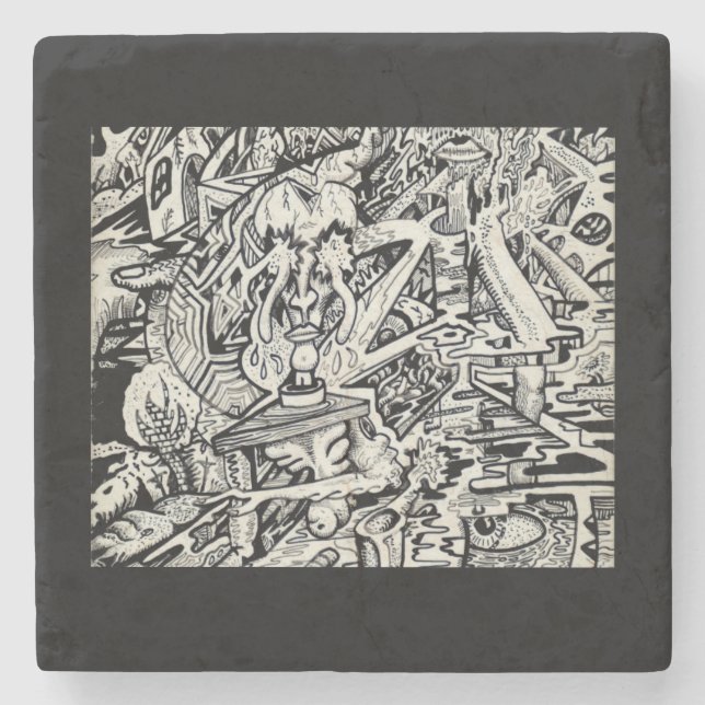 Der Assistent oder eine freigegebene Konfiguration Steinuntersetzer (Vorderseite)