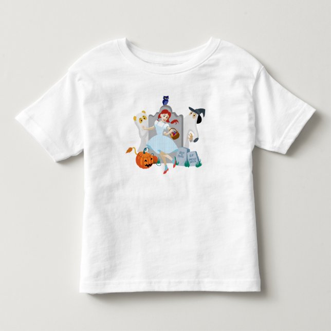 Der Assistent von OZ™ | Dorothy Halloween Happy Da Kleinkind T-shirt (Vorderseite)