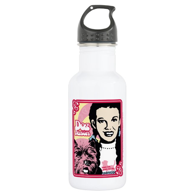 Der Assistent von OZ™ | Dorothy™ & Toto™ - Hundepe Edelstahlflasche (Vorderseite)