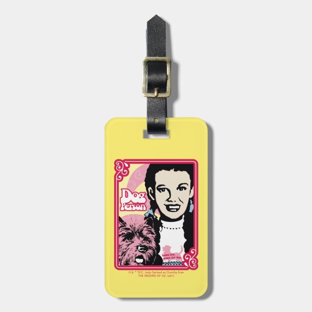 Der Assistent von OZ™ | Dorothy™ & Toto™ - Hundepe Gepäckanhänger (Vorderseite vertikal)