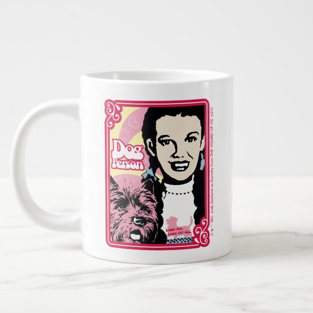 Der Assistent von OZ™ | Dorothy™ & Toto™ - Hundepe Jumbo-Tasse (Links)