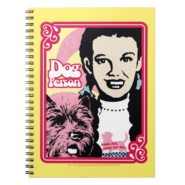 Der Assistent von OZ™ | Dorothy™ & Toto™ - Hundepe Notizblock (Vorderseite)