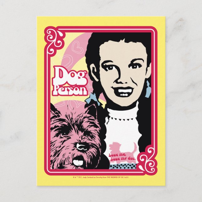 Der Assistent von OZ™ | Dorothy™ & Toto™ - Hundepe Postkarte (Vorderseite)