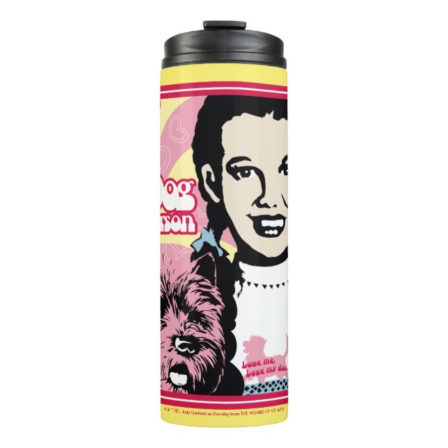 Der Assistent von OZ™ | Dorothy™ & Toto™ - Hundepe Thermosbecher (Vorderseite)