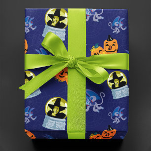 Der Assistent von OZ™ Halloween-Hexenmuster Geschenkpapier Set