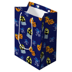 Der Assistent von OZ™ Halloween-Hexenmuster Mittlere Geschenktüte