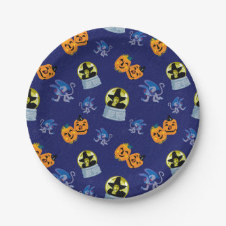 Der Assistent von OZ™ | Halloween-Hexenmuster Pappteller