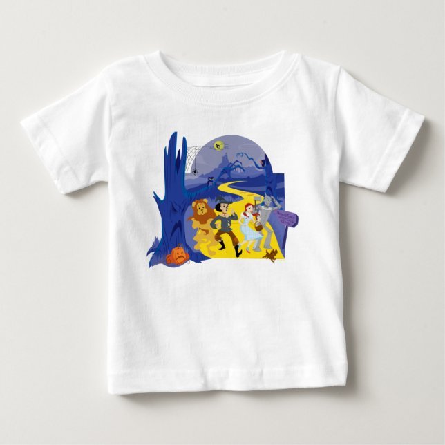 Der Assistent von OZ™ | Halloween Spuk Forest Baby T-shirt (Vorderseite)