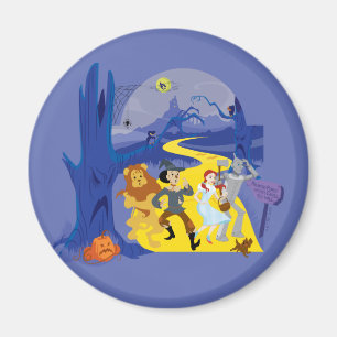 Der Assistent von OZ™ Halloween Spuk Forest Magnet