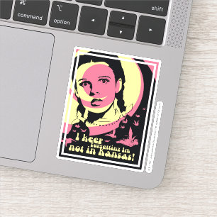 Der Assistent von OZ™ Ich bin nicht in Kansas Aufkleber