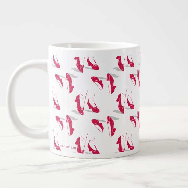 Der Assistent von OZ™ | Ruby Slippers™ Muster Jumbo-Tasse (Links)