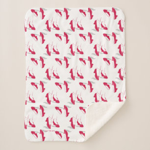 Der Assistent von OZ™ Ruby Slippers™ Muster Sherpadecke