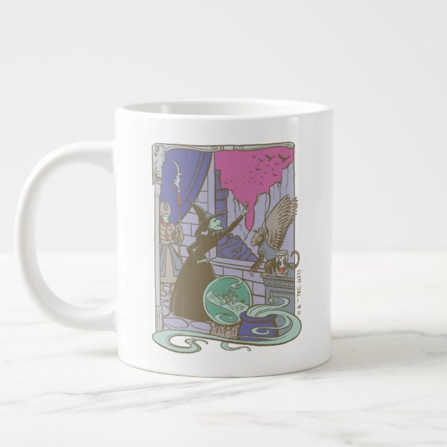 Der Assistent von OZ™ | Storybook Wicked Witz™ Jumbo-Tasse (Links)