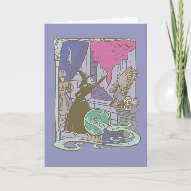 Der Assistent von OZ™ | Storybook Wicked Witz™ Karte (Vorderseite)