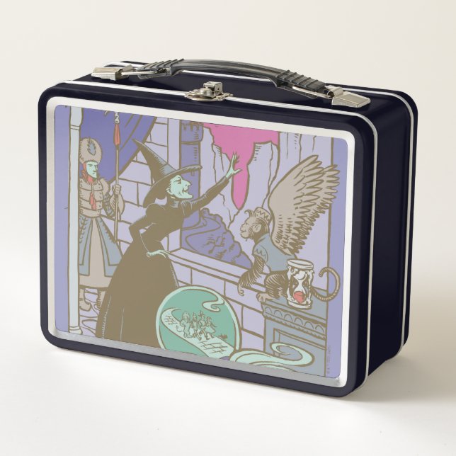 Der Assistent von OZ™ | Storybook Wicked Witz™ Metall Brotdose (Vorderseite)