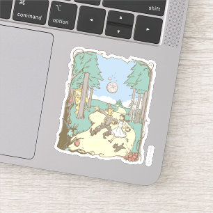 Der Assistent von OZ™   Storybook Yellow Bridge  Aufkleber