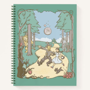 Der Assistent von OZ™   Storybook Yellow Bridge  Notizbuch