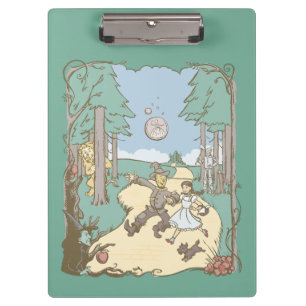 Der Assistent von OZ™   Storybook Yellow Bridge Ro Klemmbrett