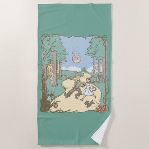 Der Assistent von OZ™ Storybook Yellow Bridge Ro Strandtuch