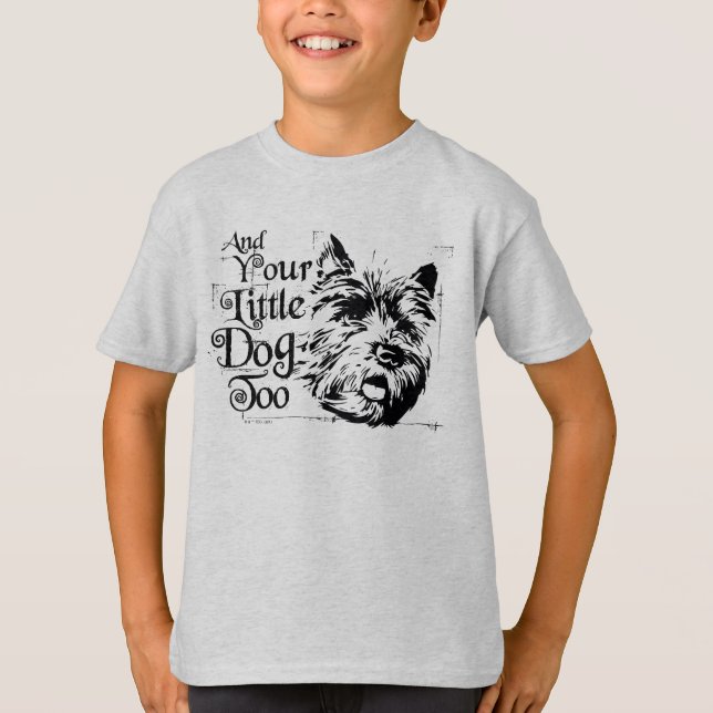 Der Assistent von OZ™ | Und auch dein kleiner Hund T-Shirt (Vorderseite)