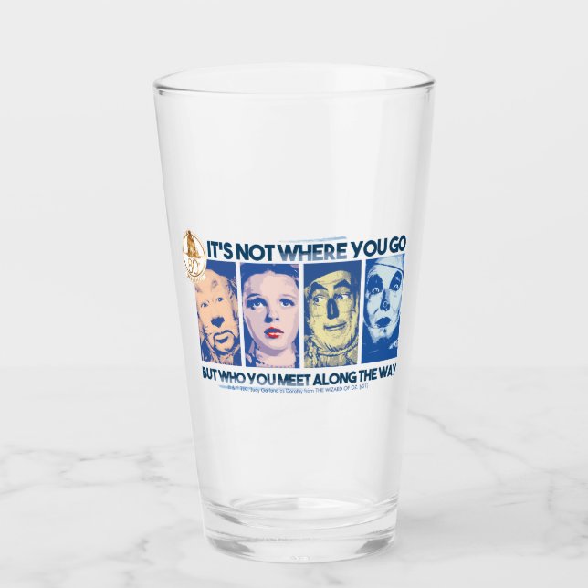 Der Assistent von OZ™ | Wer Sie unterwegs treffen Glas (Vorderseite)