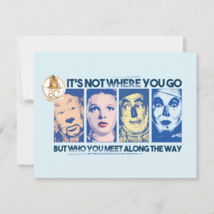 Der Assistent von OZ™ Wer Sie unterwegs treffen Mitteilungskarte