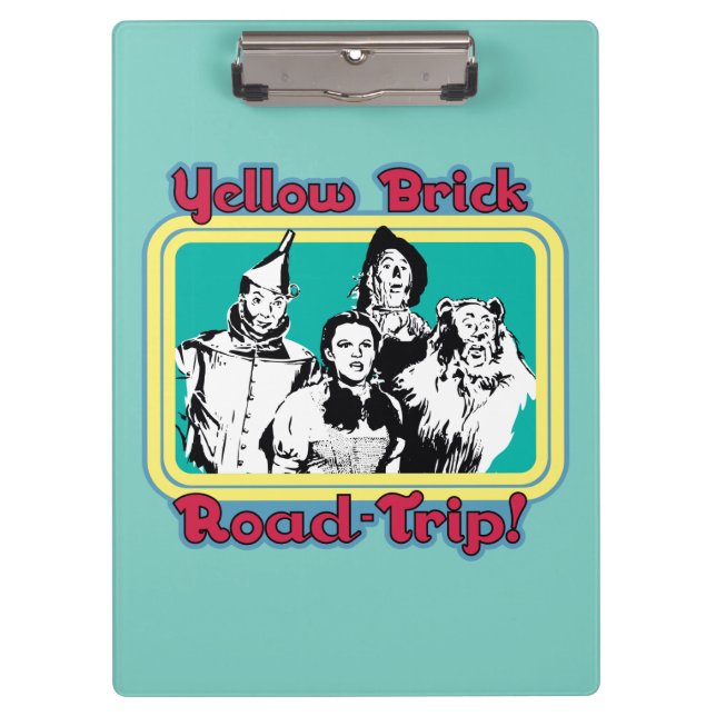 Der Assistent von OZ™ | Yellow Brick Road Trip! Klemmbrett (Vorderseite)