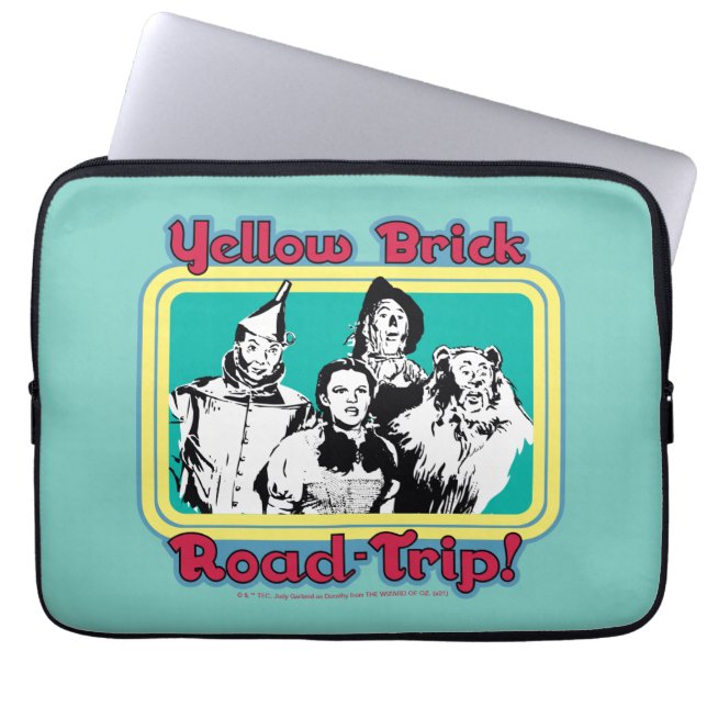 Der Assistent von OZ™ | Yellow Brick Road-Trip! Laptopschutzhülle (Vorderseite)