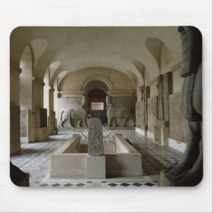Der Assyrian Raum an der Jalousie in Paris (Foto) Mousepad