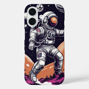 der Astronaut iPhone 16 Hülle